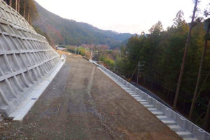 一般県道蓮峡線(七日市工区)道路改良工事